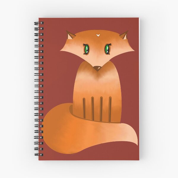 Item preview, Fox with background designed and sold by vic-artium.