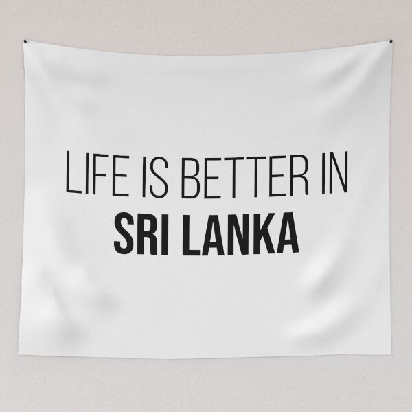 Item preview, Life is better in Sri Lanka designed and sold by XCIV.