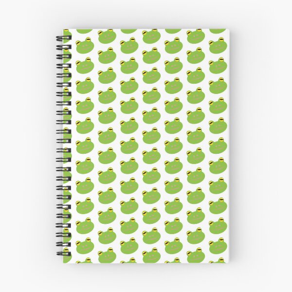 Item preview, Cute Green cartoon frog head designed and sold by Tanya Mihe.