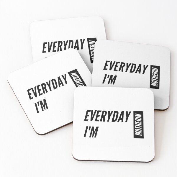 Item preview, Everyday I'm Motherin designed and sold by jpremiumdesigns.