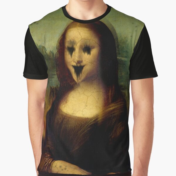 masked mona lisa shirt