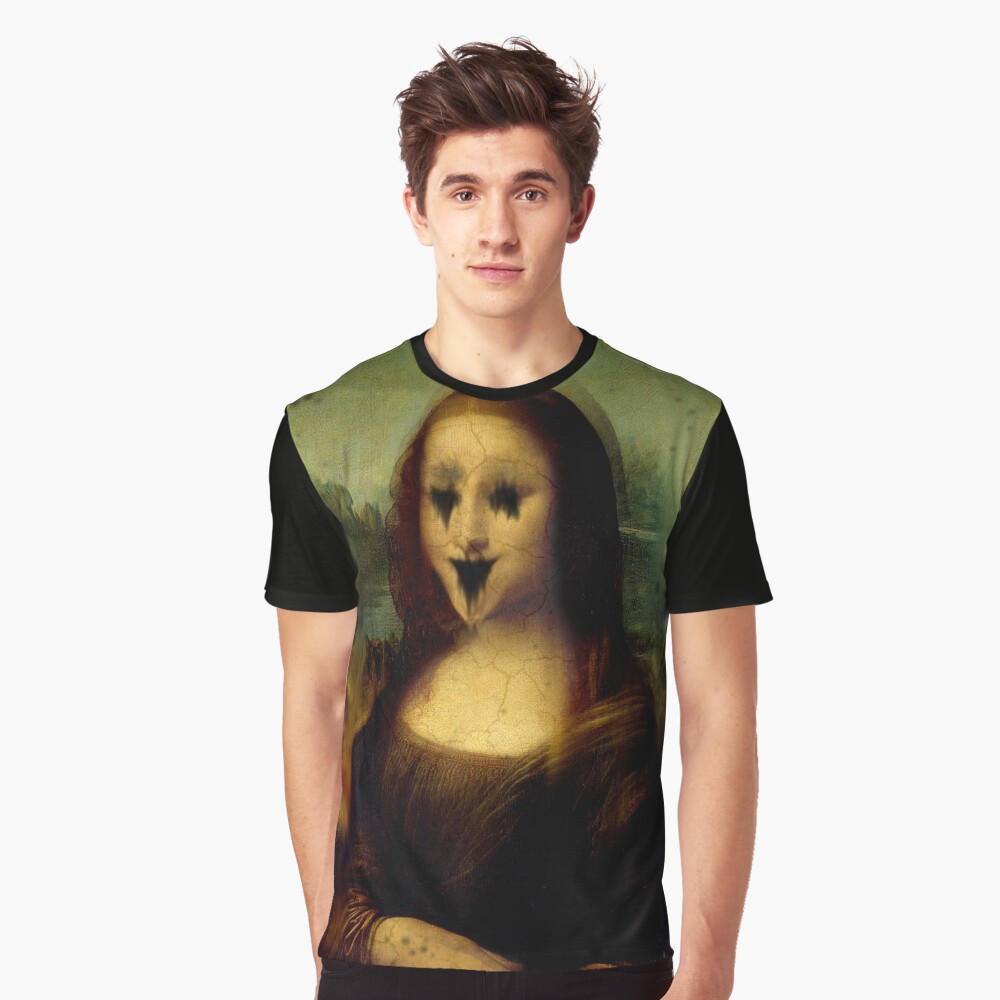 zombie mona lisa shirt