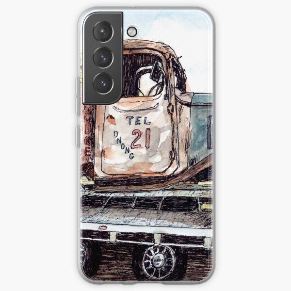Australian Scene - 1935 Bedford tow truck - Colac, Vic, Aus Samsung Galaxy Soft Case