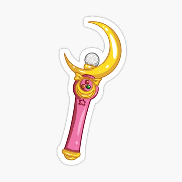 varita de transformación sailormoon Pegatina