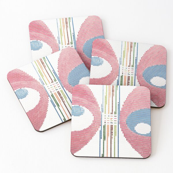 Item preview, Polka Dots Halftone Art - Frosty 01 designed and sold by vortexatelier.