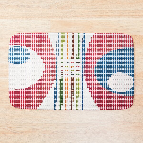 Item preview, Polka Dots Halftone Art - Frosty 01 designed and sold by vortexatelier.