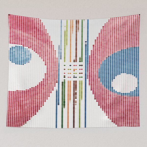Item preview, Polka Dots Halftone Art - Frosty 01 designed and sold by vortexatelier.