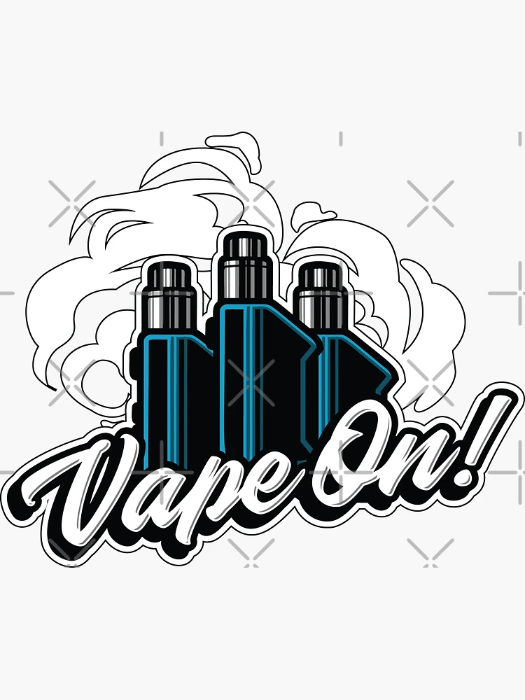 Icon Design Shopping Cart Sticker for Sale by 2vape