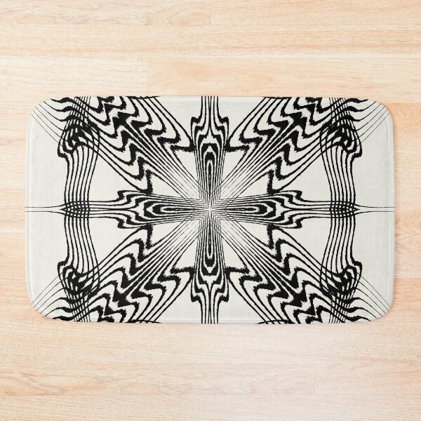 Item preview, Black and White Geometric Pattern No.34 designed and sold by venella.