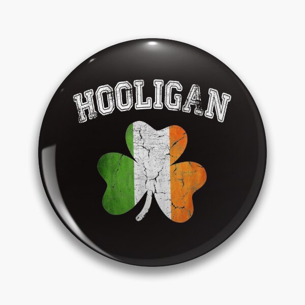 Item preview, Hooligan St Patricks Day Irish Shamrock Flag designed and sold by BiancaMoss51.