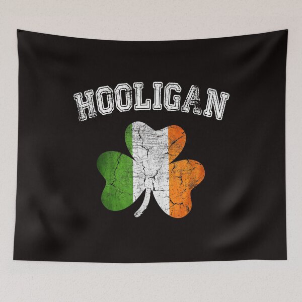 Item preview, Hooligan St Patricks Day Irish Shamrock Flag designed and sold by BiancaMoss51.
