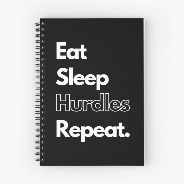 Item preview, Eat, Sleep, Hurdles, Repeat. designed and sold by Alicia-Lee.
