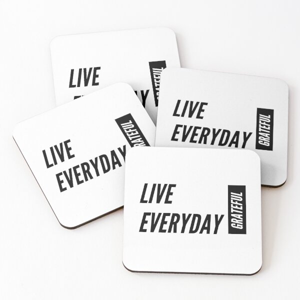 Item preview, Live Everyday Grateful designed and sold by jpremiumdesigns.