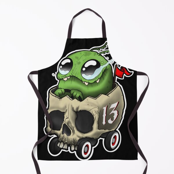 Item preview, Cute monster Skull Hot Rod - Lucky 13 speed designed and sold by HoreaCatalin.