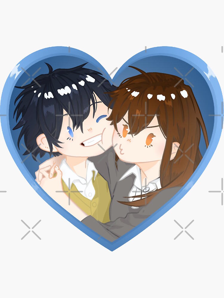 Hori Kyouko & Miyamura Izumi - HORIMIYA ANIME Sticker for Sale by  WAIFUCORNER