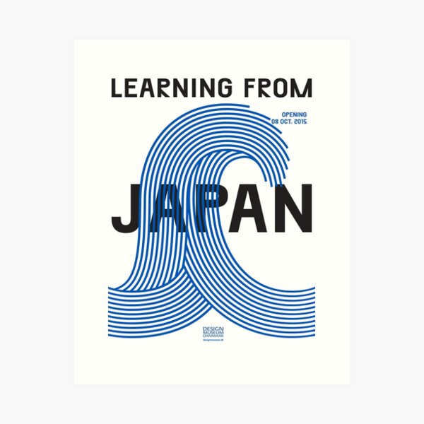 aus Japan lernen Kunstdruck