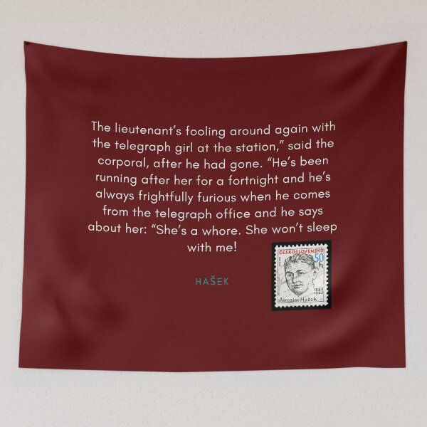 Item preview, Jaroslav Hašek, švejk  Quote designed and sold by DarioNelaj.