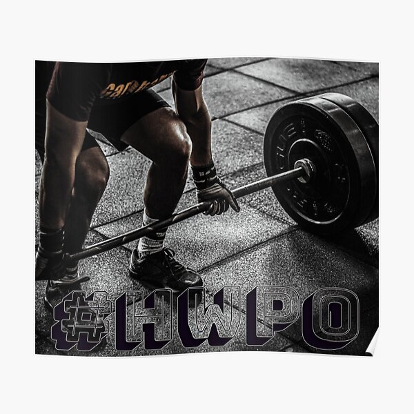 HWPO-Hard Work Pays Off-CrossFit Poster