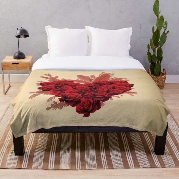 Suspicious Love Throw Blanket
