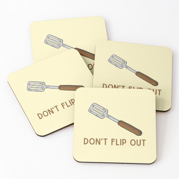 Item preview, Don't Flip Out designed and sold by GoodMoodFood.
