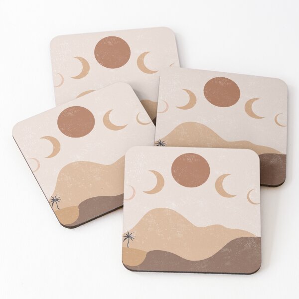 Item preview, Moon cycle landscape designed and sold by DoteHouse.