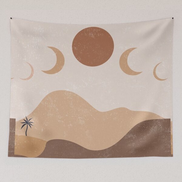 Item preview, Moon cycle landscape designed and sold by DoteHouse.