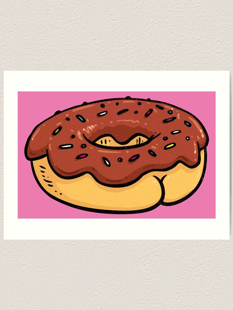 Donut BUTT Greeting Card for Sale by Brian Cook