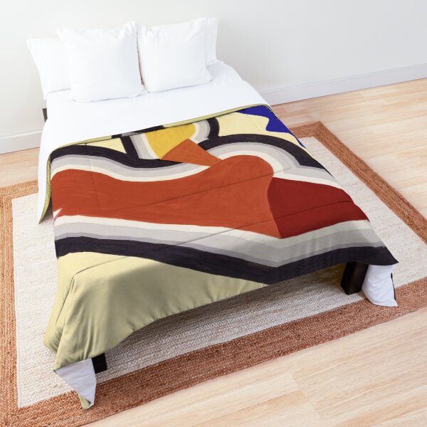 "Stop Dreaming Start Doing", Inspiring Graphic Design Comforter