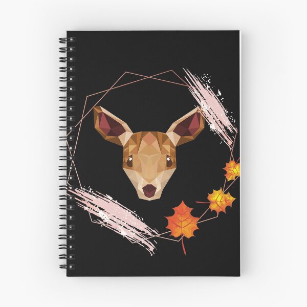 Item preview, Geometric baby  deer portrait designed and sold by Olivia KAMBERAJ.