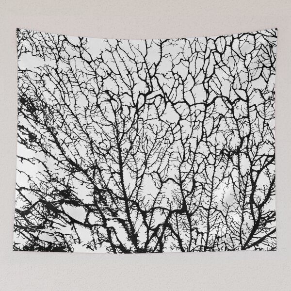Item preview, Black and white plant artwork designed and sold by hyggekrog.