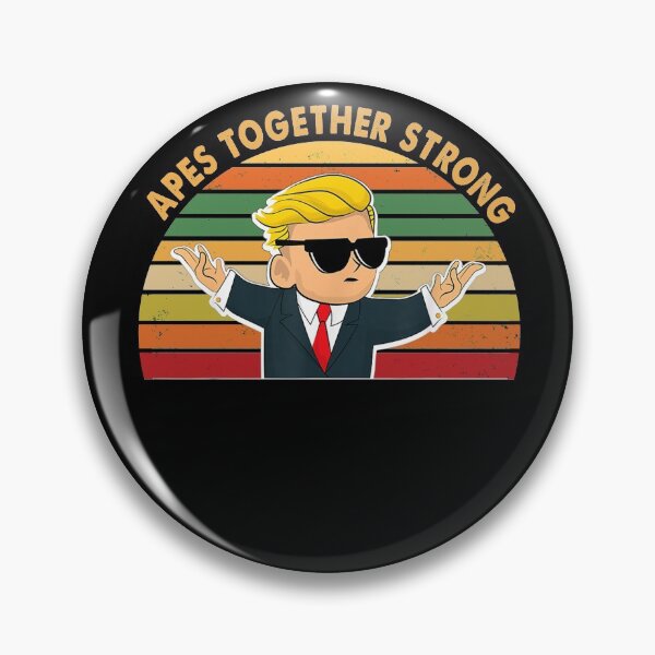 Item preview, Apes Together Strong Stock Market designed and sold by ContreiDesign.