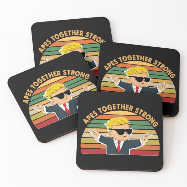 Item preview, Apes Together Strong Stock Market designed and sold by ContreiDesign.