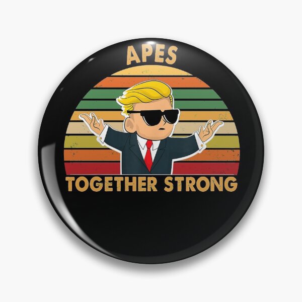 Item preview, Apes Together Strong Stock Vintage designed and sold by ContreiDesign.