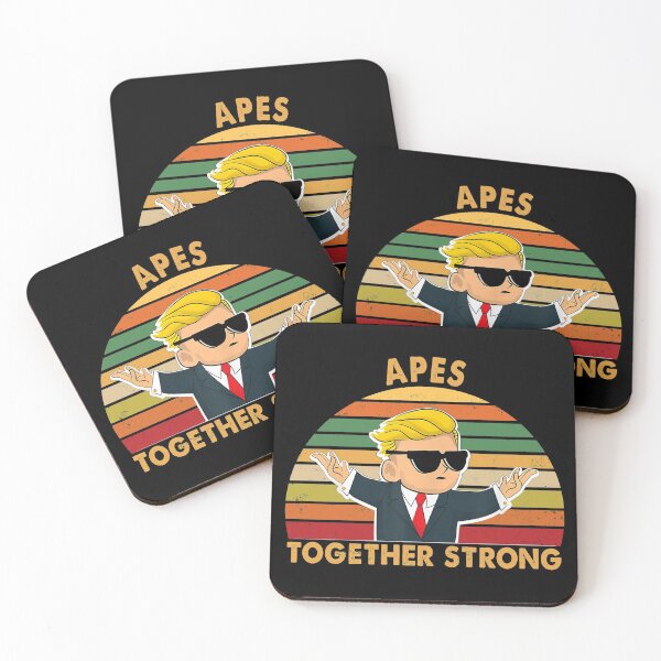 Item preview, Apes Together Strong Stock Vintage designed and sold by ContreiDesign.
