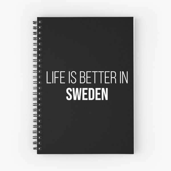 Item preview, Life is better in Sweden designed and sold by XCIV.