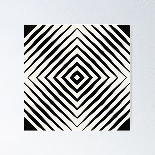 Item preview, Black and White Geometric Pattern No.36 designed and sold by venella.