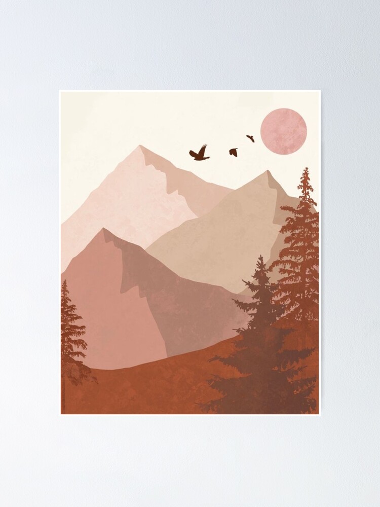 "Woods landscape" Poster for Sale by DoteHouse Redbubble