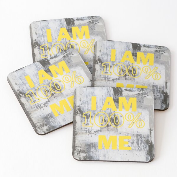 Item preview, i am 100% me yellow  designed and sold by Ayala Aroyo.