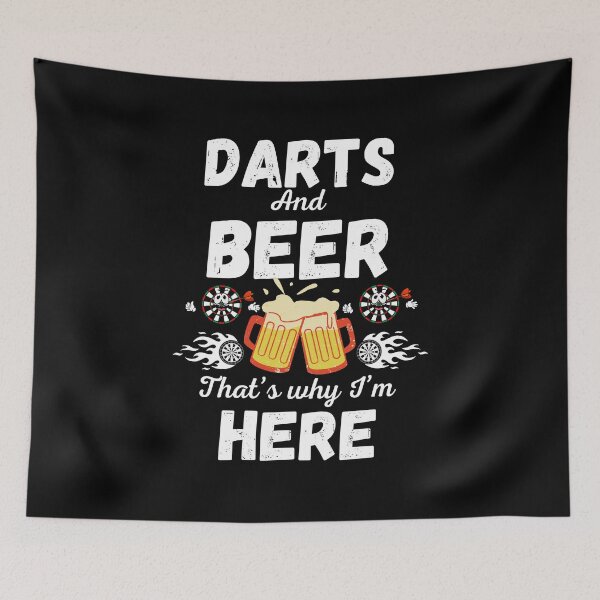 Item preview, Darts and beer that’s why I’m here designed and sold by Kpnuts1.