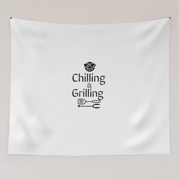 Item preview, Chilling and grilling designed and sold by Kadouh.