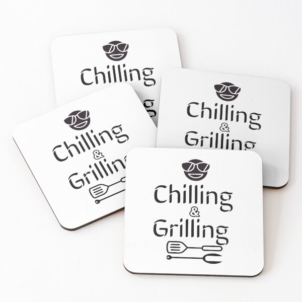 Item preview, Chilling and grilling designed and sold by Kadouh.