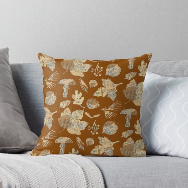 Item preview, Paper Forest Pattern Orange designed and sold by theacorngrove.
