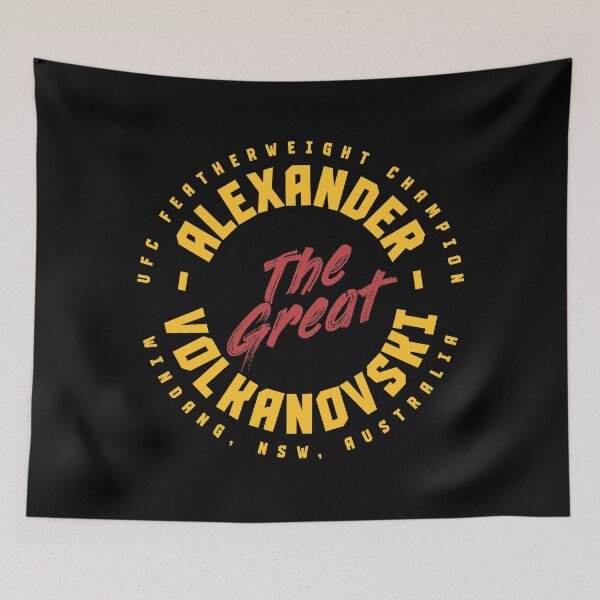 Item preview, Alexander Volkanovski - UFC Featherweight Champion - Typography 1 designed and sold by Getting  Smashed Co.