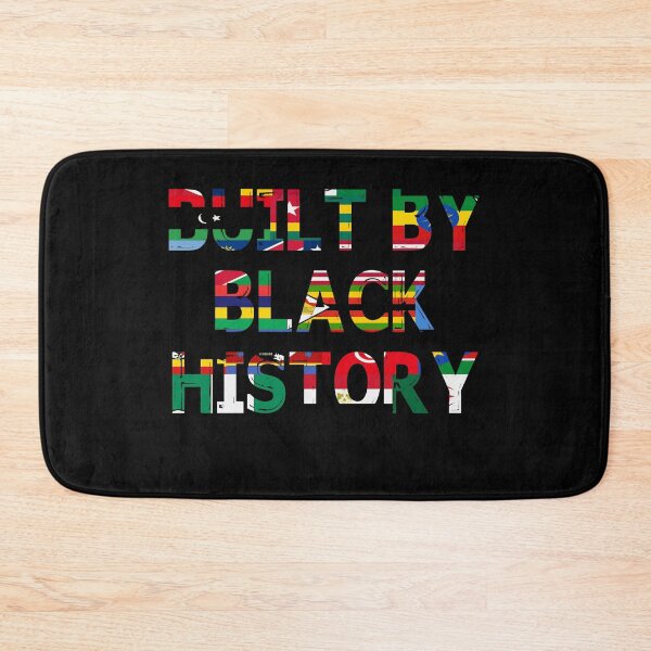Item preview, BUILT BY BLACK HISTORY FLAG designed and sold by ContreiDesign.