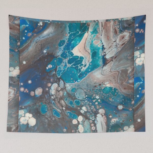 Item preview, Blue and Brown Explosion designed and sold by Dodie Mccandless.