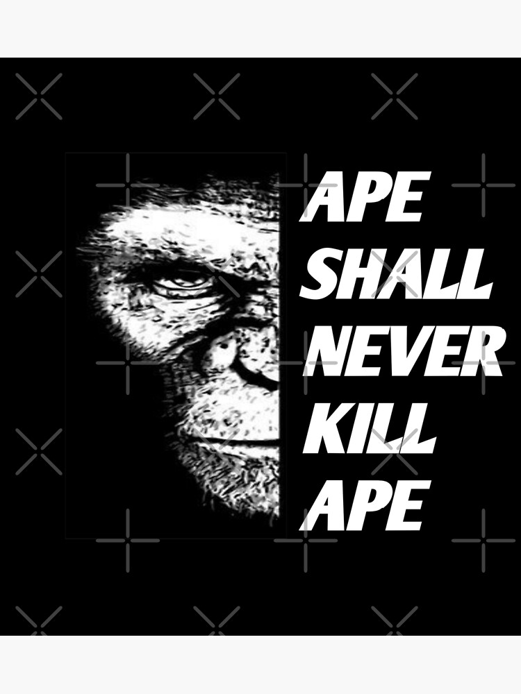 Ape shall not kill ape Unless it suits my ambitions  Planet of the apes  Comic styles Art drawings sketches pencil