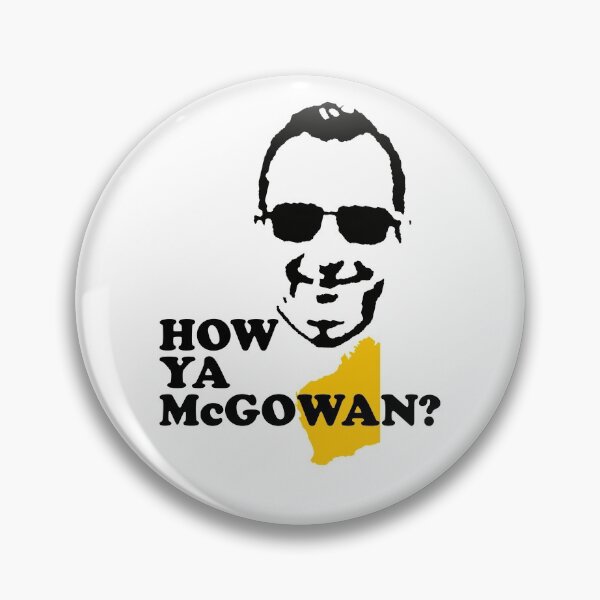 Item preview, Marky McG says "How ya McGowan?" designed and sold by HowYaMcGowan.