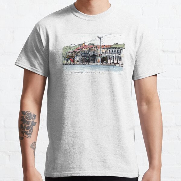 Australian Scene - Historic buildings, Braidwood, NSW, Aus. Classic T-Shirt