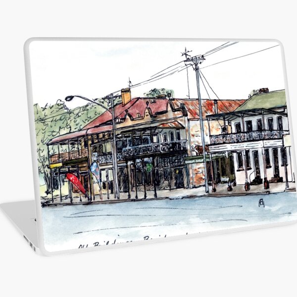 Australian Scene - Historic buildings, Braidwood, NSW, Aus. Laptop Skin