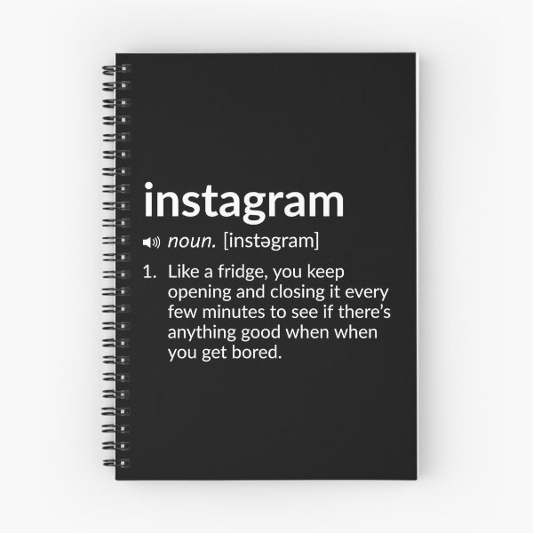 Item preview, Funny Definition: Instagram  designed and sold by T-ShirtGuy.